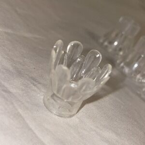 31 Vintage Plastic Christmas Tree Light Bulb Covers Reflectors Flowers Tulip